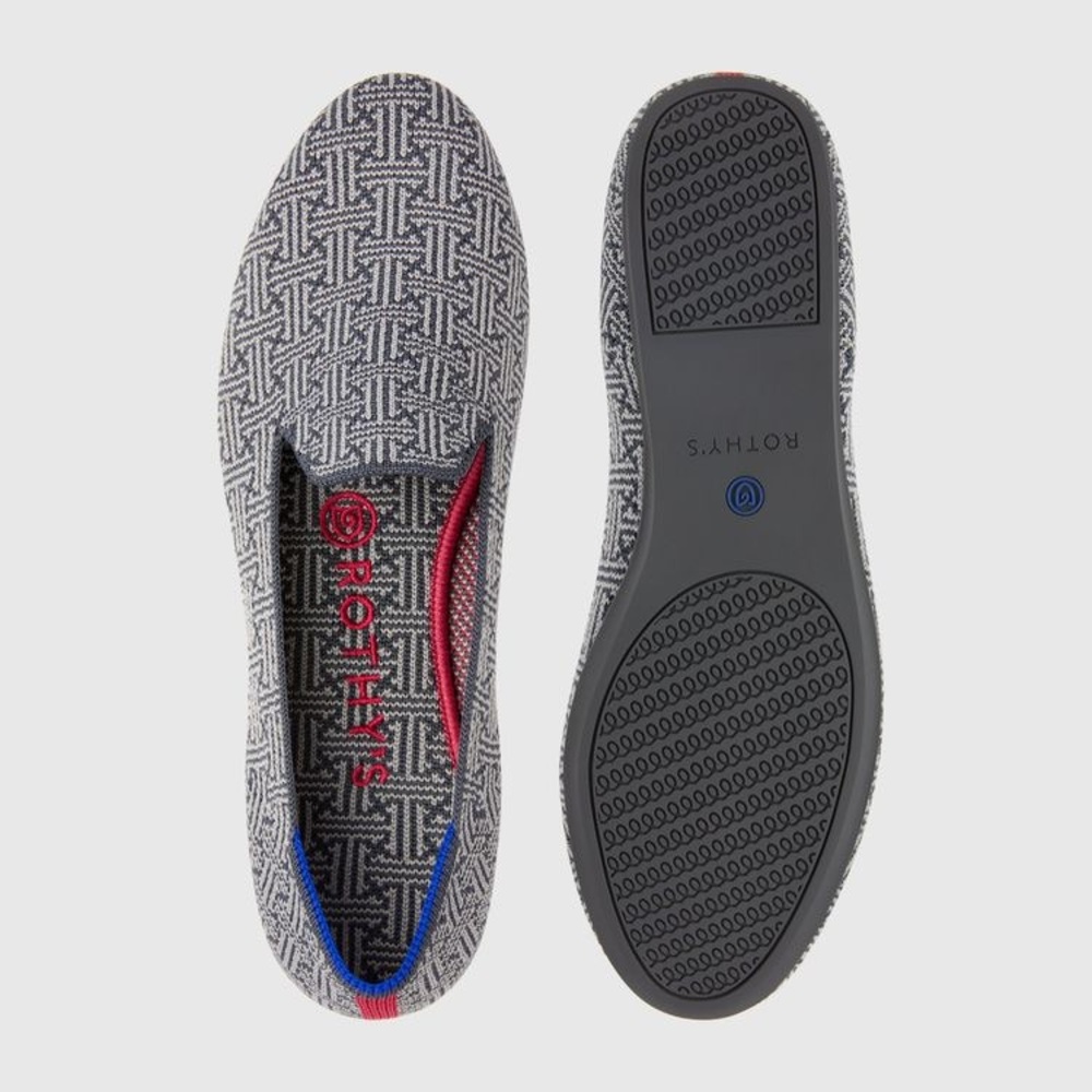 Retired Rothy’s Charcoal Grid Loafer 6.5